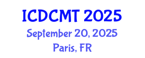 International Conference on Diamond, Carbon Materials and Technology (ICDCMT) September 20, 2025 - Paris, France