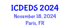 International Conference on Differential Equations and Dynamical Systems (ICDEDS) November 18, 2024 - Paris, France