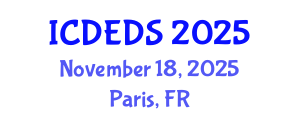 International Conference on Differential Equations and Dynamical Systems (ICDEDS) November 18, 2025 - Paris, France