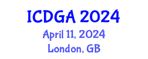 International Conference on Differential Geometry and Applications (ICDGA) April 11, 2024 - London, United Kingdom