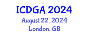 International Conference on Differential Geometry and Applications (ICDGA) August 22, 2024 - London, United Kingdom