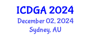International Conference on Differential Geometry and Applications (ICDGA) December 02, 2024 - Sydney, Australia
