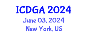 International Conference on Differential Geometry and Applications (ICDGA) June 03, 2024 - New York, United States