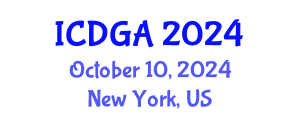 International Conference on Differential Geometry and Applications (ICDGA) October 10, 2024 - New York, United States