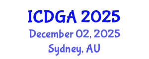 International Conference on Differential Geometry and Applications (ICDGA) December 02, 2025 - Sydney, Australia