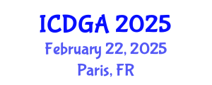 International Conference on Differential Geometry and Applications (ICDGA) February 22, 2025 - Paris, France