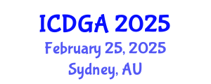 International Conference on Differential Geometry and Applications (ICDGA) February 25, 2025 - Sydney, Australia