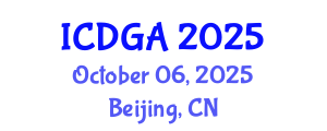 International Conference on Differential Geometry and Applications (ICDGA) October 06, 2025 - Beijing, China