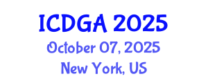 International Conference on Differential Geometry and Applications (ICDGA) October 07, 2025 - New York, United States
