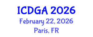 International Conference on Differential Geometry and Applications (ICDGA) February 22, 2026 - Paris, France