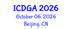 International Conference on Differential Geometry and Applications (ICDGA) October 06, 2026 - Beijing, China