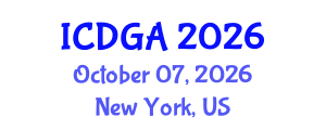 International Conference on Differential Geometry and Applications (ICDGA) October 07, 2026 - New York, United States