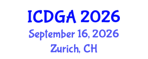 International Conference on Differential Geometry and Applications (ICDGA) September 16, 2026 - Zurich, Switzerland