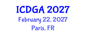 International Conference on Differential Geometry and Applications (ICDGA) February 22, 2027 - Paris, France International Conference on Differential Geometry and Applications (ICDGA) February 22, 2027 - Paris, France