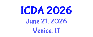 International Conference on Digital Arts (ICDA) June 21, 2026 - Venice, Italy