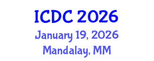 International Conference on Digital Construction (ICDC) January 19, 2026 - Mandalay, Myanmar International Conference on Digital Construction (ICDC) January 19, 2026 - Mandalay, Myanmar