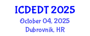 International Conference on Digital Entrepreneurship and Digital Transformation (ICDEDT) October 04, 2025 - Dubrovnik, Croatia