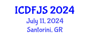 International Conference on Digital Forensics and Justice System (ICDFJS) July 11, 2024 - Santorini, Greece