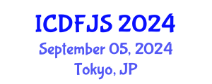 International Conference on Digital Forensics and Justice System (ICDFJS) September 05, 2024 - Tokyo, Japan