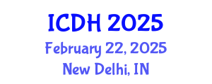 International Conference on Digital Health (ICDH) February 22, 2025 - New Delhi, India