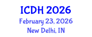 International Conference on Digital Health (ICDH) February 23, 2026 - New Delhi, India International Conference on Digital Health (ICDH) February 23, 2026 - New Delhi, India