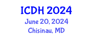 International Conference on Digital Healthcare (ICDH) June 20, 2024 - Chisinau, Republic of Moldova