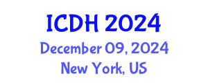 International Conference on Digital Heritage (ICDH) December 09, 2024 - New York, United States