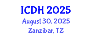 International Conference on Digital Heritage (ICDH) August 30, 2025 - Zanzibar, Tanzania