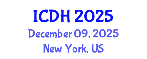 International Conference on Digital Heritage (ICDH) December 09, 2025 - New York, United States