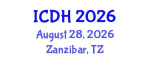 International Conference on Digital Heritage (ICDH) August 28, 2026 - Zanzibar, Tanzania International Conference on Digital Heritage (ICDH) August 28, 2026 - Zanzibar, Tanzania