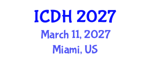 International Conference on Digital Heritage (ICDH) March 11, 2027 - Miami, United States International Conference on Digital Heritage (ICDH) March 11, 2027 - Miami, United States