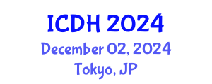 International Conference on Digital Humanities (ICDH) December 02, 2024 - Tokyo, Japan