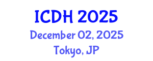 International Conference on Digital Humanities (ICDH) December 02, 2025 - Tokyo, Japan