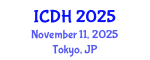 International Conference on Digital Humanities (ICDH) November 11, 2025 - Tokyo, Japan