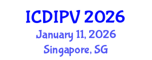 International Conference on Digital Image Processing and Vision (ICDIPV) January 11, 2026 - Singapore, Singapore