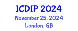 International Conference on Digital Image Processing (ICDIP) November 25, 2024 - London, United Kingdom