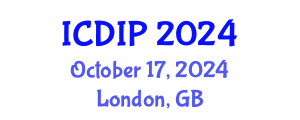 International Conference on Digital Image Processing (ICDIP) October 17, 2024 - London, United Kingdom