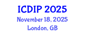 International Conference on Digital Image Processing (ICDIP) November 18, 2025 - London, United Kingdom