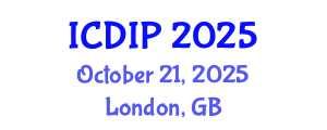 International Conference on Digital Image Processing (ICDIP) October 21, 2025 - London, United Kingdom
