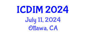 International Conference on Digital Information Management (ICDIM) July 11, 2024 - Ottawa, Canada