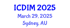 International Conference on Digital Information Management (ICDIM) March 29, 2025 - Sydney, Australia