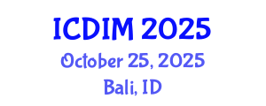 International Conference on Digital Information Management (ICDIM) October 25, 2025 - Bali, Indonesia