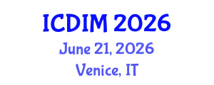 International Conference on Digital Information Management (ICDIM) June 21, 2026 - Venice, Italy