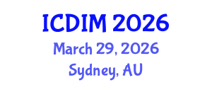 International Conference on Digital Information Management (ICDIM) March 29, 2026 - Sydney, Australia