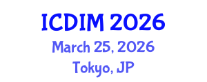 International Conference on Digital Information Management (ICDIM) March 25, 2026 - Tokyo, Japan