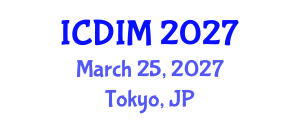 International Conference on Digital Information Management (ICDIM) March 25, 2027 - Tokyo, Japan International Conference on Digital Information Management (ICDIM) March 25, 2027 - Tokyo, Japan
