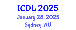 International Conference on Digital Libraries (ICDL) January 28, 2025 - Sydney, Australia