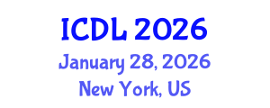 International Conference on Digital Libraries (ICDL) January 28, 2026 - New York, United States