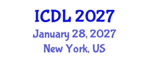 International Conference on Digital Libraries (ICDL) January 28, 2027 - New York, United States International Conference on Digital Libraries (ICDL) January 28, 2027 - New York, United States