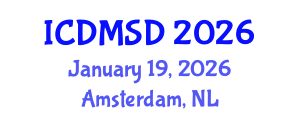 International Conference on Digital Mapping and Spatial Data (ICDMSD) January 19, 2026 - Amsterdam, Netherlands International Conference on Digital Mapping and Spatial Data (ICDMSD) January 19, 2026 - Amsterdam, Netherlands